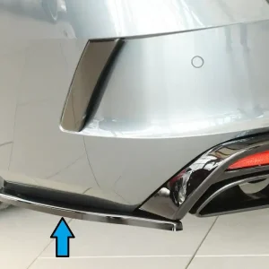 Rieger spoiler pod zadní nárazník na levé straně pro Škoda Octavia RS NX combi r.v. 07/20-, plast ABS lakovaný do černé lesklé barvy Odeslání Ihned