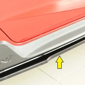 Značkový Rieger spoiler pod boční práh mont. strana pravá pro Hyundai i20 N BC3 5-dvéř. (hatchback), 04/21-, plast ABS lakovaný do černé lesklé barvy