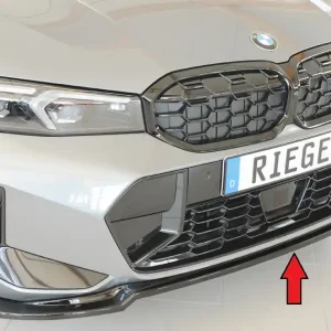 Rieger lipa pod přední nárazník pro BMW řada 3 G21 touring, 07/22-, plast ABS lakovaný do černé lesklé barvy Speciální Cena