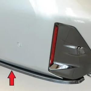 Rieger spoiler pod zadní nárazník na levé straně pro BMW řada 3 G21 touring r.v. 07/22-, plast ABS lakovaný do černé lesklé barvy Oblíbený