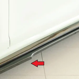 Nejprodávanější Rieger spoiler pod boční práh mont. strana levá pro Volkswagen Golf 7 R-Line 3-dvéř., 02/17-, plast ABS lakovaný do černé lesklé barvy