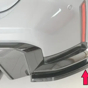 Tovární Cena Rieger spoiler pod zadní nárazník na pravé straně pro BMW řada 3 G81 M3 touring r.v. 07/22-, plast ABS lakovaný do černé lesklé barvy
