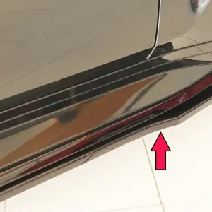 Nízká Cena Rieger spoiler pod boční práh mont. strana pravá pro BMW Řada 4 G82 M4 CSL G34MKS kupé, 07/22-, plast ABS lakovaný do černé lesklé barvy