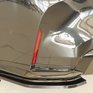 Rychlé Dodání Rieger spoiler pod zadní nárazník na levé straně pro BMW Řada 4 G82 M4 CSL G34MKS kupé r.v. 07/22-, plast ABS lakovaný do černé lesklé barvy