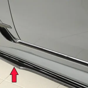 Rieger spoiler pod boční práh mont. strana pro BMW i4 M G26 gran coupe (5-dvéř.), 11/21-, plast ABS lakovaný do černé lesklé barvy, levá strana Koupit Online
