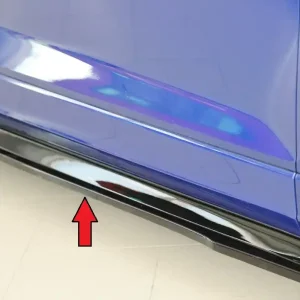 Rieger spoiler pod boční práh mont. strana pravá pro Volkswagen T-roc R A1 5-dvéř., 01/22-, plast ABS lakovaný do černé lesklé barvy Objednat Nyní