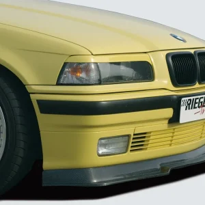 Rieger spoiler pod přední nárazník pro BMW řada 3 E36 compact, kabriolet, kupé, sedan, touring, plast ABS s povrchovou úpravou Carbon-Look Finální Výprodej