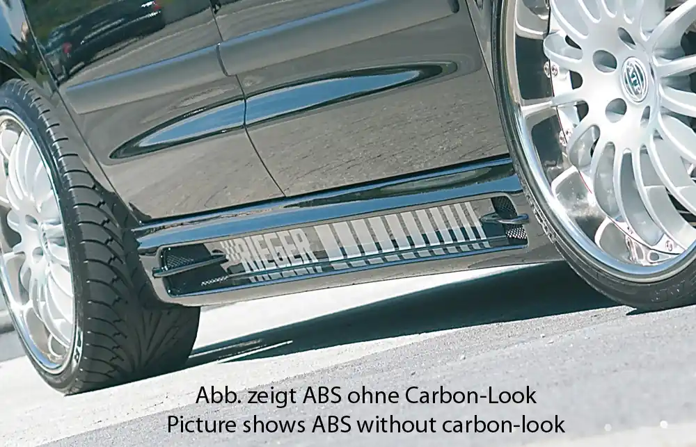 Nakupujte Hned Rieger boční práh mont. strana pravá pro Ford Galaxy WGR van (model od r.v. 2000), r.v. 04/00-, plast ABS s povrchovou úpravou Carbon-Look, s prolisem, s prolisem a dvěma výřezy
