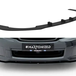 Top Prodej Subaru Impreza WRX STi Mk3 Facelift, "Street Pro" spoiler pod přední nárazník s křidélky, Maxton design