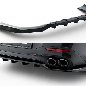 Mercedes SL R232/AMG 63, spoiler pod zadní nárazník s žebrováním, Maxton design Sleva