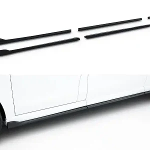 Značkový Mercedes V-Class EXTRA-LONG AMG-Line W447, difuzory pod boční prahy ver.2, Maxton Design