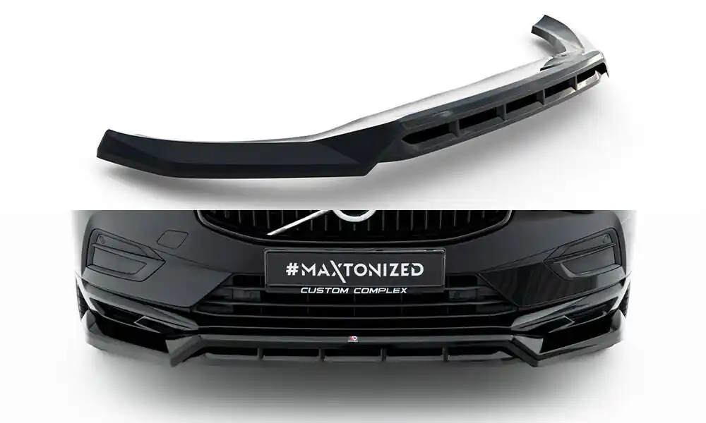 Vysoce Kvalitní Volvo XC60 Mk 2, spoiler pod přední nárazník, Maxton design