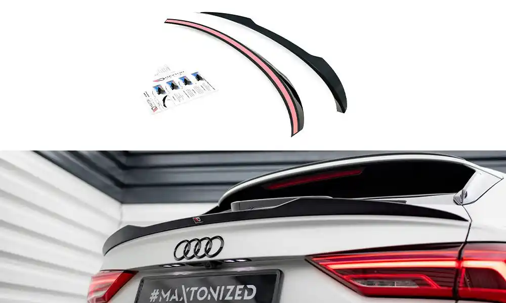 Audi RSQ3/Q3 F3 Sportback S-Line 2019-, prodloužení spoileru, Maxton Design Nejlepší Volba
