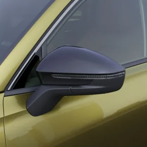 Akční Cena Škoda Kodiaq II - Dekorativní kryty zrcátek ČERNÉ METALICKÉ se SIDE ASSIST
