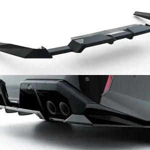 Nakupujte Hned BMW M5 G90 Sedan/Touring, spoiler pod zadní nárazník s žebrováním, Maxton Design