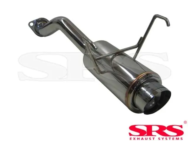 Aktuální Honda Civic 2003-2005 5 dveř. hatchback 1.4i (D14Z6 - EU7) Koncový díl výfuku nerezová ocel G50 SRS exhaust systems