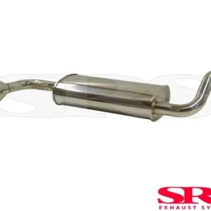 Honda Civic 1987-1991 3 dveř. hatchback 1.4 GL/GLX (D14A1 - EC9) Koncový díl výfuku nerezová ocel Single SRS exhaust systems Kup Teď