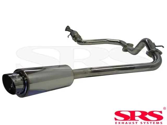 Super Cena Honda CRX 1987-1993 1.6i DOHC (D16A9/Z5 - ED9) Výfukový systém Catback nerezová ocel G50 SRS exhaust systems