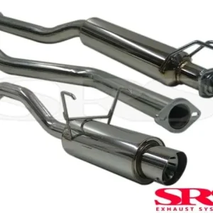 Honda Civic 2001-2003 2 dveř. coupe 1.7i LS (D17A8 - EM2) Výfukový systém Catback nerezová ocel G55 SRS exhaust systems Oblíbený