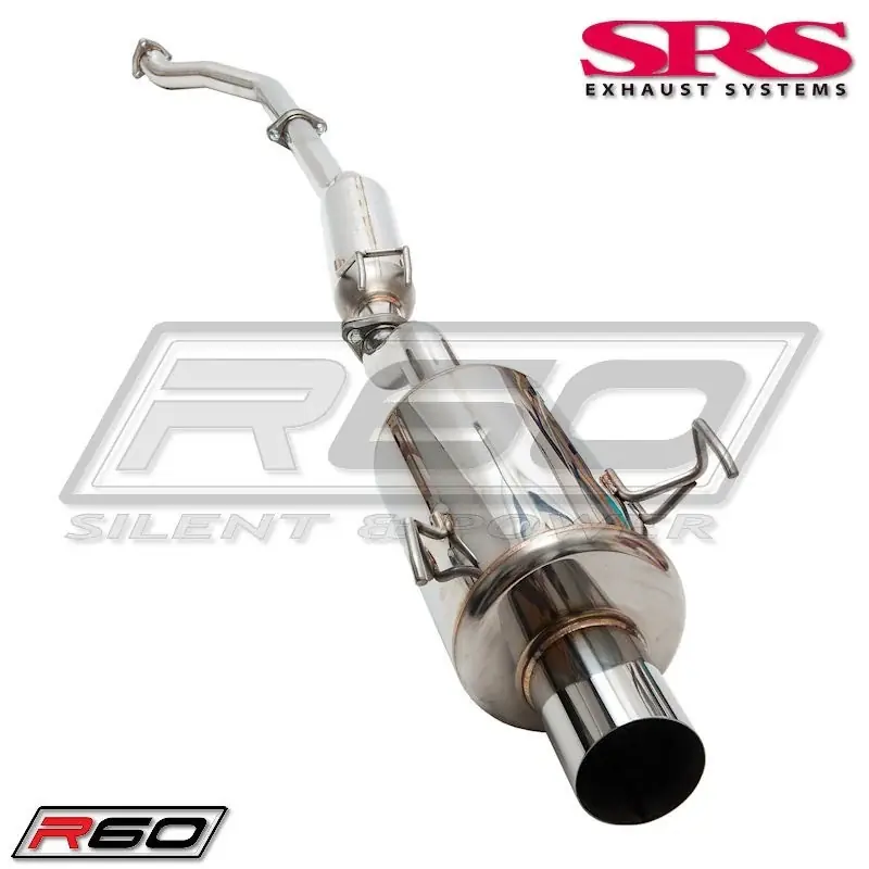 Omezená Nabídka Honda Civic 2003-2005 3 dveř. hatchback 1.4i (D14Z6 - EP1) Výfukový systém Catback TÜV R60 SRS exhaust systems
