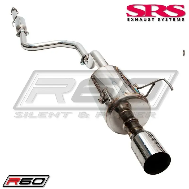 Honda Civic 1995-2001 4 dveř. sedan 1.5i VTEC-E (D15Z6 - EK3) Výfukový systém Catback TÜV R60 SRS exhaust systems Poslední Šance