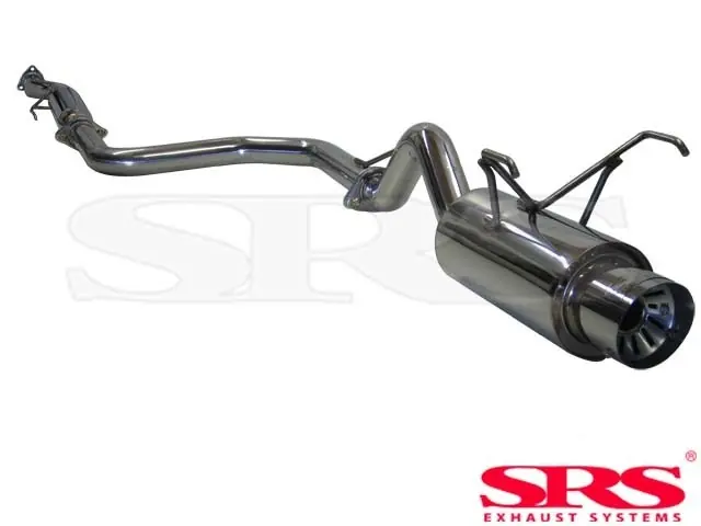 Honda Civic 1991-1996 3 dveř. hatchback 1.5 LSi (D15B2 - EG4) Výfukový systém Catback nerezová ocel G55 SRS exhaust systems Výprodej