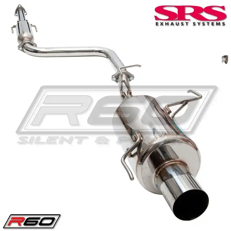 Honda Prelude 1992-1996 2 dveř. coupe 2.3i (H23A2 - BB2) Výfukový systém Catback TÜV R60 SRS exhaust systems Koupit Online