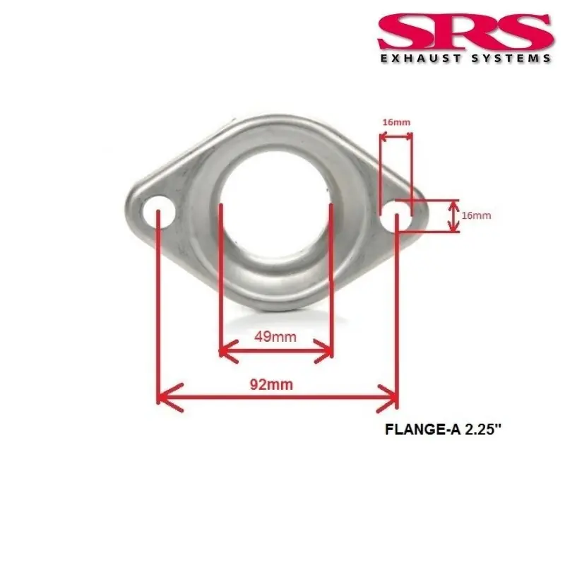 Univerzální Příruba SRS exhaust systems Omezená Nabídka