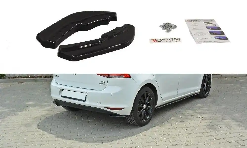 Rychlé Dodání Volkswagen Golf Mk7, boční difuzory pod zadní nárazník, Maxton design