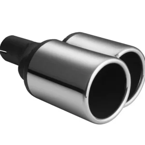 Nízká Cena ULTER SPORT univerzální dvoukoncovka výfuku kulatá 2x Ø100x160mm s délkou 200 mm/180