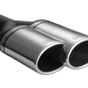 Super Cena ULTER SPORT univerzální dvoukoncovka výfuku oválná 220×80 s délkou 220 mm LEVÁ