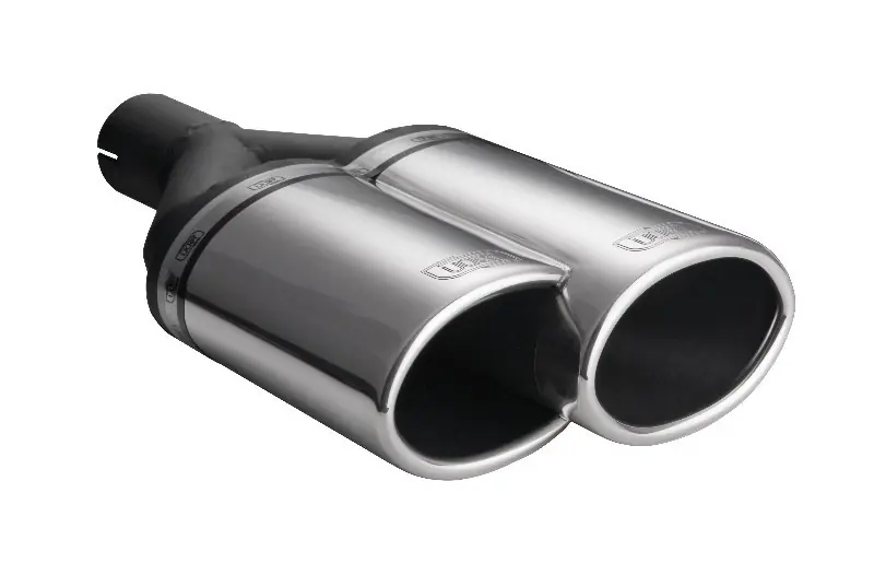 Super Cena ULTER SPORT univerzální dvoukoncovka výfuku oválná 220×80 s délkou 220 mm LEVÁ