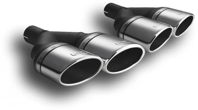 Omezená Nabídka ULTER SPORT univerzální dvoukoncovka výfuku oválná 95×65 s délkou 200 mm/180 PRAVÁ