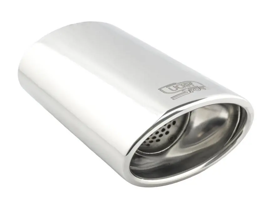 Levný ULTER SPORT univerzální koncovka výfuku oválná 120×80 s délkou 200 mm