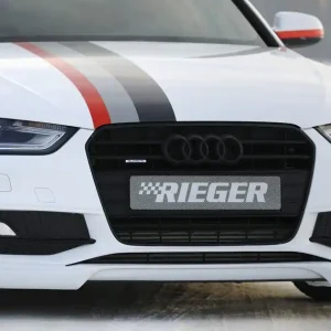 Výprodej Rieger spoiler pod přední nárazník pro Audi A4 B8, B81 avant, sedan po faceliftu, r.v. 01/12-, plast ABS bez povrchové úpravy