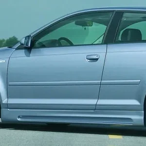 Rieger boční práh mont. strana pravá pro Audi A3 8P 3-dvéř., plast ABS bez povrchové úpravy, s prolisem Odeslání Ihned