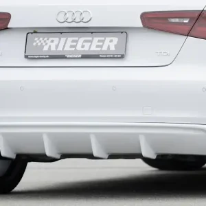 Nejlepší Cena Rieger vložka zadního nárazníku pro Audi A3 8V 3-dvéř. (hatchback 8V1), 5-dvéř. (sportback 8VA) před faceliftem, plast ABS bez povrchové úpravy, mimo S-Line, pro dvojitou koncovku vlevo