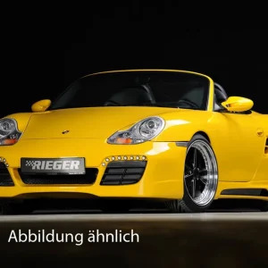 Cenově Výhodný Rieger Přední nárazník pro Porsche Boxster 986, plast ABS bez povrchové úpravy, s výřezy na světla pro denní svícení