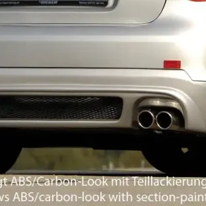 Rieger spoiler pod zadní nárazník pro Volkswagen Jetta 3 1KM 5-dvéř. r.v. 08/05-, plast ABS bez povrchové úpravy Kup Teď