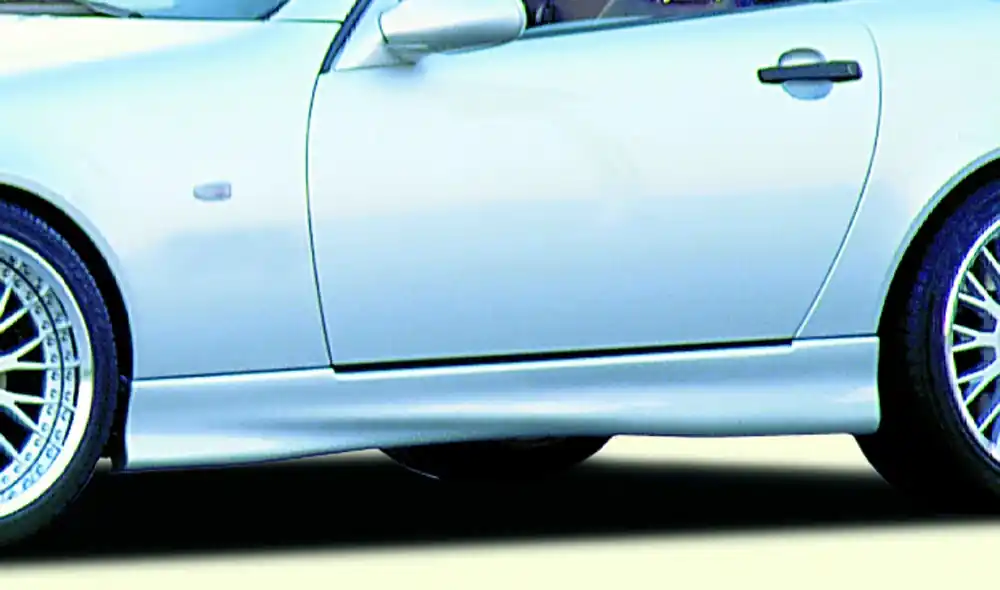 Časově Omezené Rieger boční práh mont. strana pravá pro Mercedes SLK R170 roadster, r.v. 01/01-, 09/96-12/00, plast ABS bez povrchové úpravy