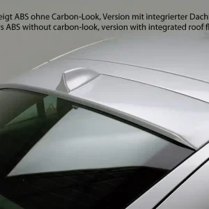 Autentický Rieger patka na zadní okno pro Audi TT 8N kupé, plast ABS s povrchovou úpravou Carbon-Look