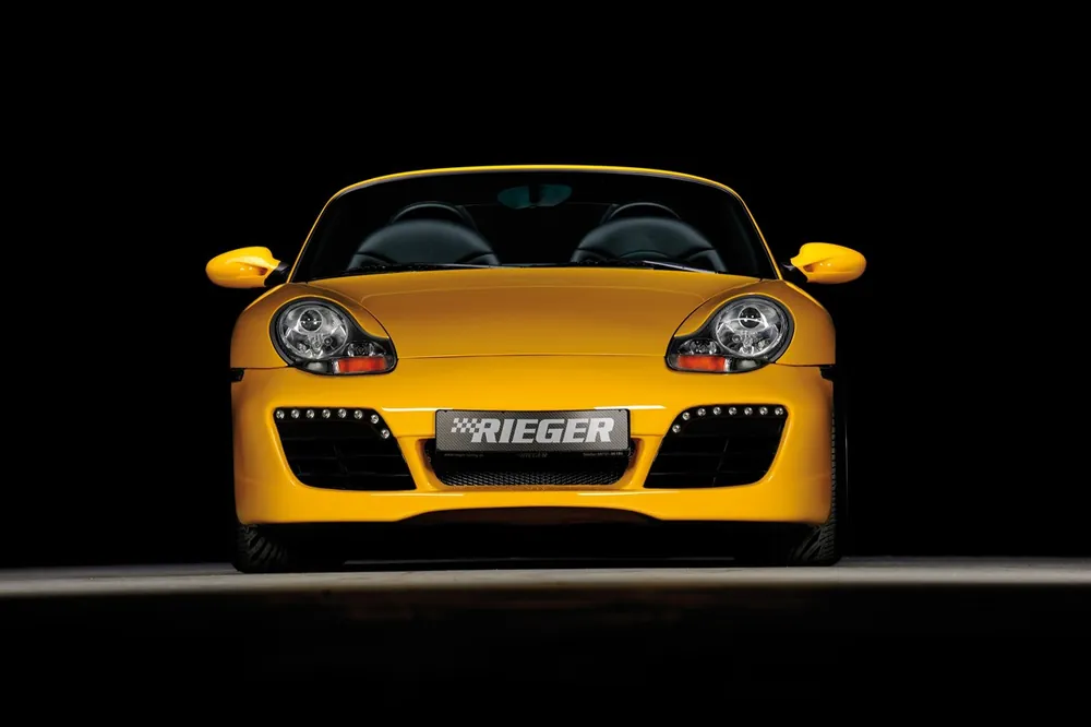 Rieger boční mřížka nasávání vzduchu pro Porsche 911 Typ 996, plast ABS s povrchovou úpravou Carbon-Look, pouze do nárazníku Rieger Nová Kolekce