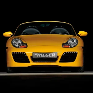 Omezená Nabídka Rieger boční mřížka nasávání vzduchu pro Porsche Boxster 986, plast ABS s povrchovou úpravou Carbon-Look, pouze do nárazníku Rieger