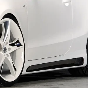 Rieger boční práh mont. strana pravá pro Audi A5 S5 B8, B81 Sportback vč. faceliftu, r.v. 06/07-07/11, 10/11-06/16, plast ABS s povrchovou úpravou Carbon-Look, s prolisem a výřezem Poslední Šance