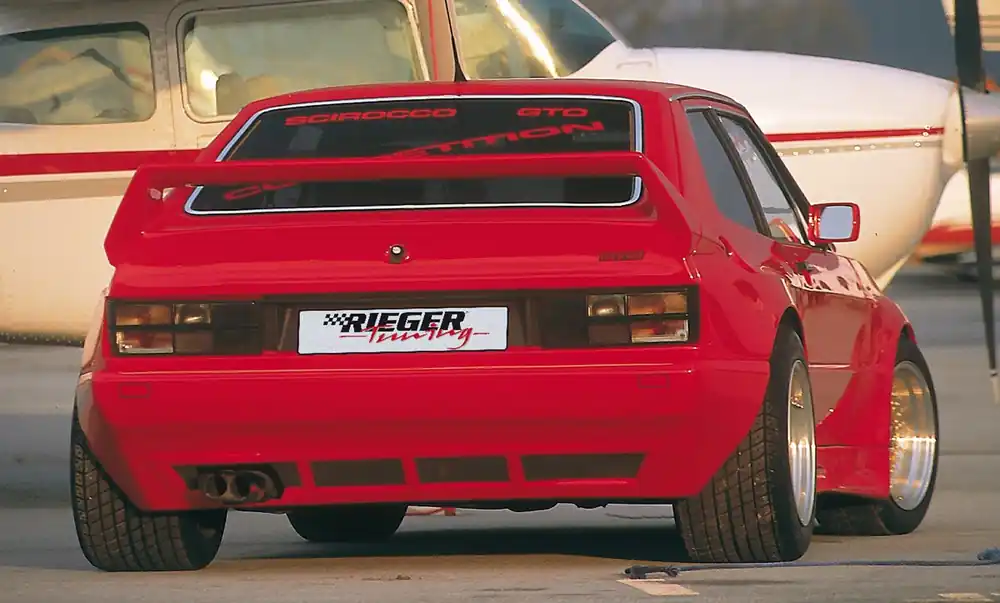 Rieger boční práh widebody II mont. strana levá pro Volkswagen Scirocco 1 kupé, r.v. 09/78-88, GFK (laminát) Víkendová Akce