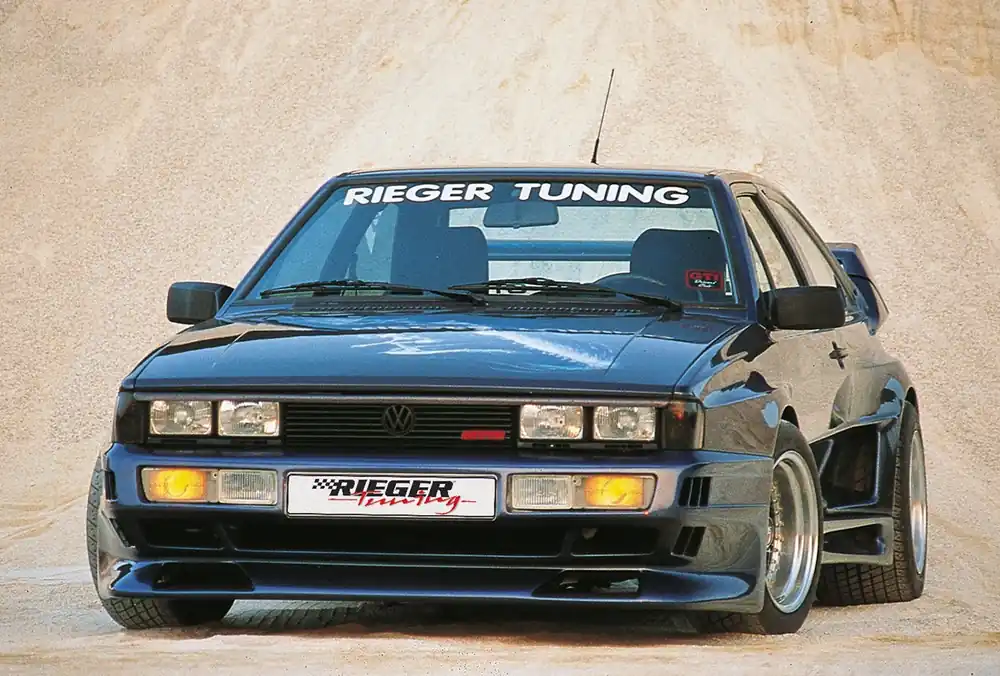 Sezónní Sleva Rieger Přední nárazník widebody II pro Volkswagen Scirocco 2 kupé, GFK (laminát), Evol