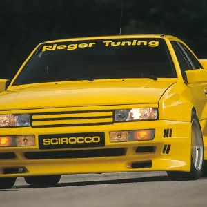 Finální Výprodej Rieger blatník widebody II pro Volkswagen Scirocco 2 kupé, 88-, GFK (laminát), mont. strana pravá, GTO Competition