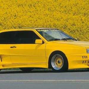 Rieger kompletní zadní nárazník widebody II pro Volkswagen Scirocco 2 kupé, GFK (laminát) Ověřený
