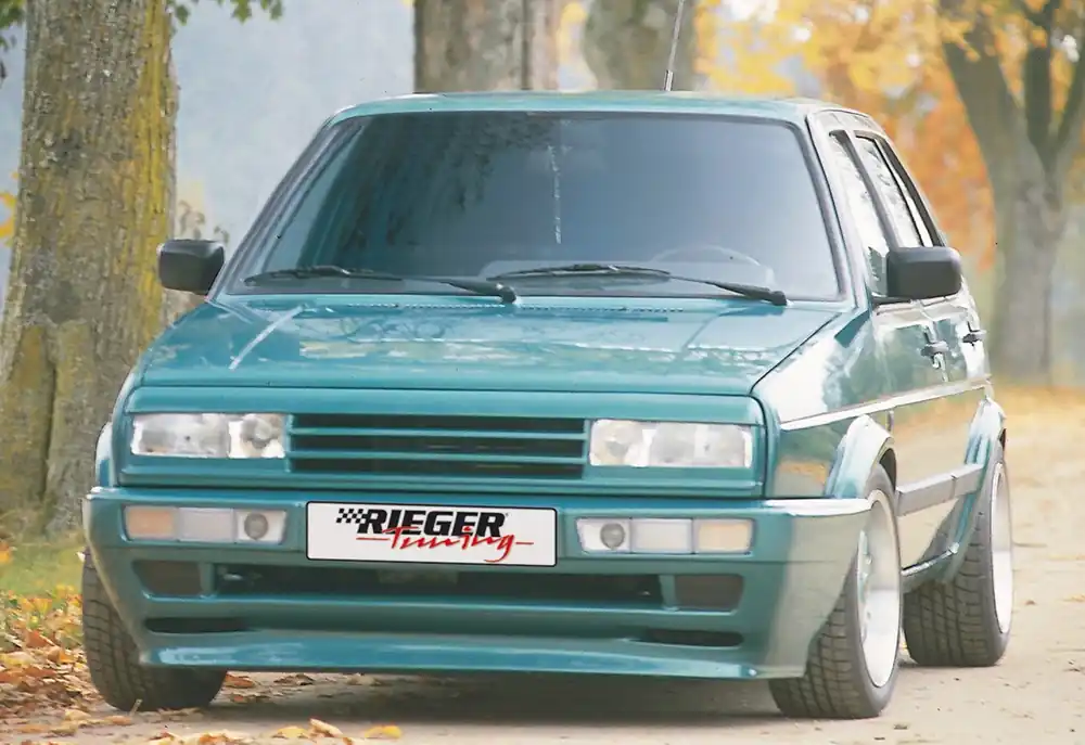 Omezená Nabídka Rieger maska chladiče pro Volkswagen Golf 2 3-dvéř., 5-dvéř., GFK (laminát)