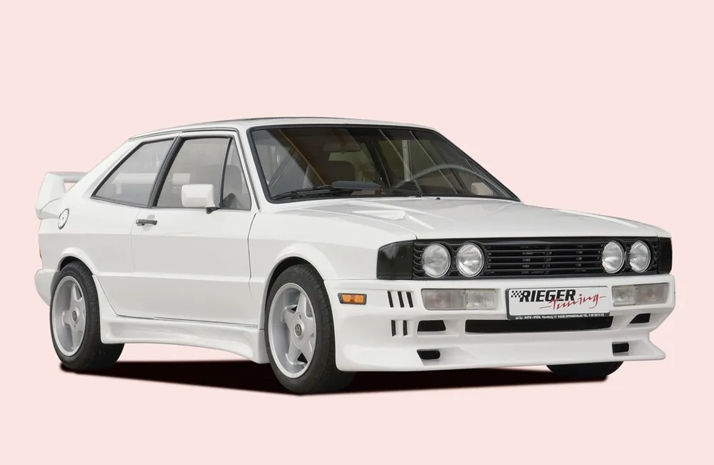 Rieger boční práh mont. strana pravá pro Volkswagen Scirocco 1 kupé, r.v. 09/78-88, GFK (laminát) Super Cena